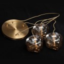 Loft Industry Modern - Glass Stone Pendant